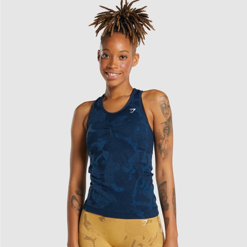 <3 Gymshark Adapt Camo Seamless Tank Top